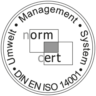 NORM-CERT ISO 14001 Zertifikat