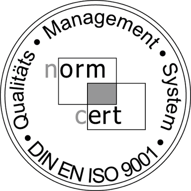 NORM-CERT ISO 9001 Zertifikat